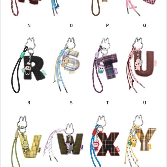 Pop Mart The Monsters Labubu Pin for Love Series Letter Pendant  & - Picture 8 of 15